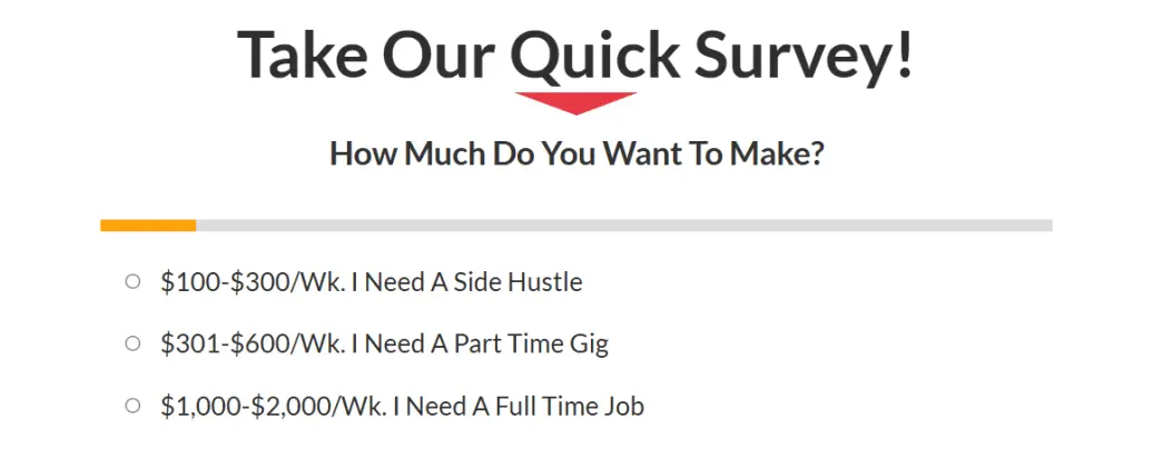 Take Our Quick Survey